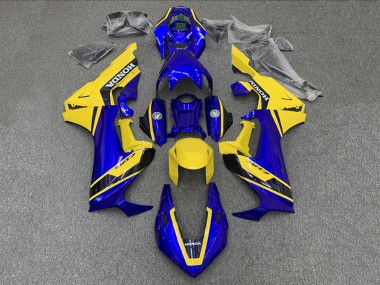 Affordable 2017-2023 Honda CBR1000RR Motorcycle Fairings - Yellow Blue Australia