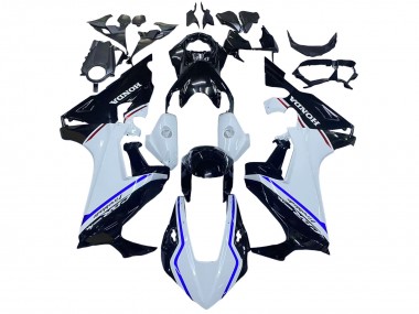 Affordable 2017-2023 Honda CBR1000RR Motorcycle Fairing Kits - White Blue Glossy Black Australia