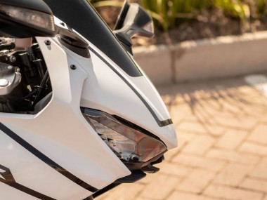Affordable 2017-2023 Honda CBR1000RR Motorcycle Fairings - White with Black Stripe Fireblade Australia