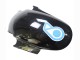 2003-2004 Honda CBR600RR Motorcycle Fairings - Light Blue Red Glossy Black Dunlop Australia