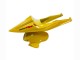 2003-2004 Honda CBR600RR Motorcycle Fairings - Yellow Glossy Black Australia