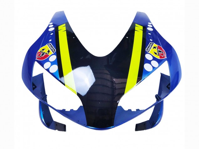 2003-2004 Honda CBR600RR Motorcycle Fairings - Blue Neon Yellow Glossy Black Shark Australia