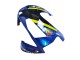 2003-2004 Honda CBR600RR Motorcycle Fairings - Blue Neon Yellow Glossy Black Shark Australia