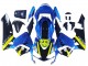 2003-2004 Honda CBR600RR Motorcycle Fairings - Blue Neon Yellow Glossy Black Shark Australia