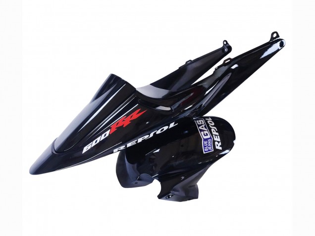 2003-2004 Honda CBR600RR Motorcycle Fairings - Glossy Black White Repsol Australia