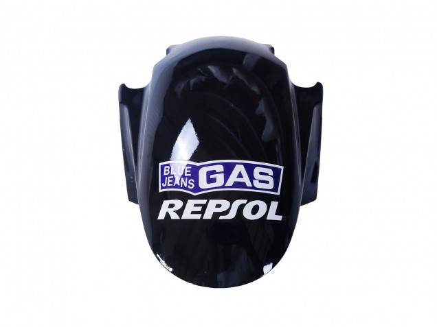 2003-2004 Honda CBR600RR Motorcycle Fairings - Glossy Black White Repsol Australia