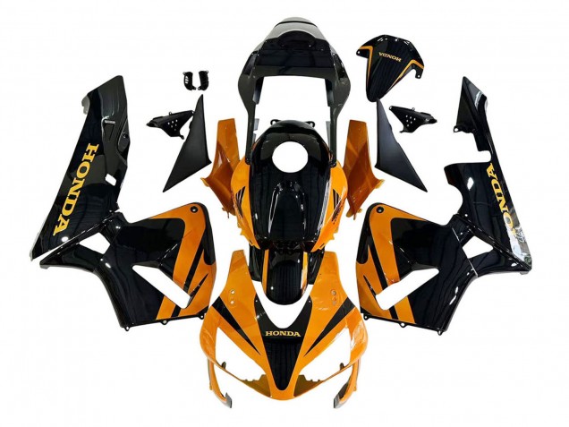 2003-2004 Honda CBR600RR Motorcycle Fairings Kits - Orange White Red Glossy Black Repsol Australia