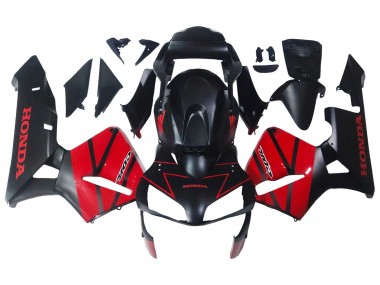 Affordable 2003-2004 Honda CBR600RR Motorcycle Fairings - Red Glossy Black Matte Black Australia