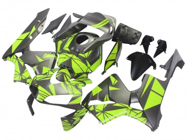 Affordable 2003-2004 Honda CBR600RR Motorcycle Fairings - Yellow Matte Black Australia
