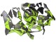 2003-2004 Honda CBR600RR Motorcycle Fairings - Yellow Matte Black Australia