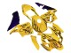2003-2004 Honda CBR600RR Motorcycle Fairings - Yellow Black Flame Australia