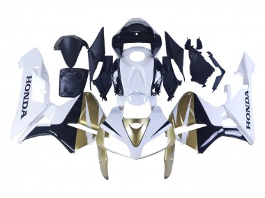 Affordable 2005-2006 Honda CBR600RR Motorcycle Fairings - Gold White Black Australia