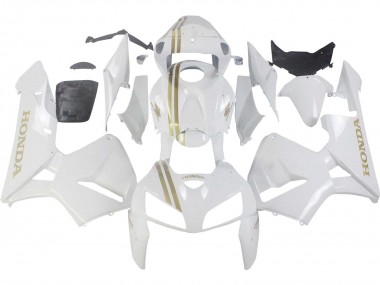 Affordable 2005-2006 Honda CBR600RR Motorcycle Fairings - White Gold Australia