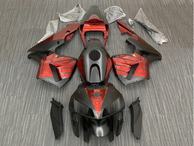 2005-2006 Honda CBR600RR Motorcycle Fairings - Black Red Australia