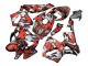 2005-2006 Honda CBR600RR Motorcycle Fairings - Black with Red Grey Camouflage Australia