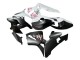 2005-2006 Honda CBR600RR Motorcycle Fairings - Black White with Cherry Blossom Australia