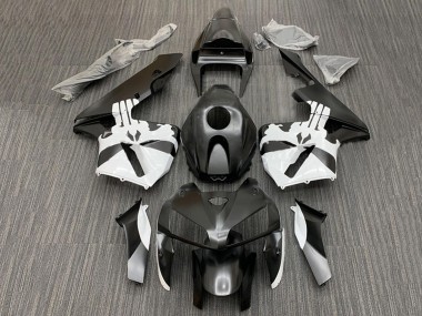 Affordable 2005-2006 Honda CBR600RR Motorcycle Fairing Kits - Black White Australia