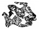 2005-2006 Honda CBR600RR Motorcycle Fairings - Black White Grey Camouflage Australia
