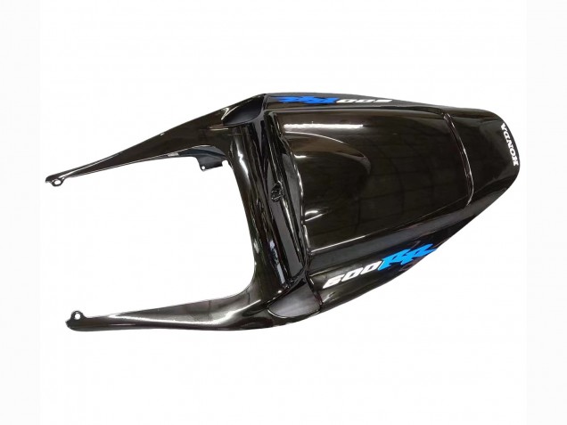 2005-2006 Honda CBR600RR Motorcycle Fairing - Glossy Black Blue Flame Australia