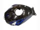 2005-2006 Honda CBR600RR Motorcycle Fairing - Glossy Black Blue Flame Australia