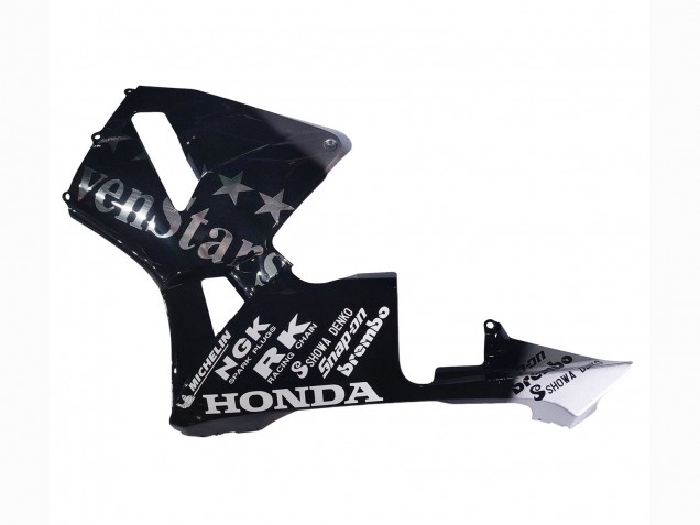 2005-2006 Honda CBR600RR Motorcycle Fairings - Black Silver SevenStars Australia
