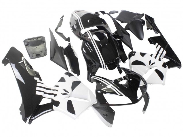 2005-2006 Honda CBR600RR Motorcycle Fairing - Black White Australia