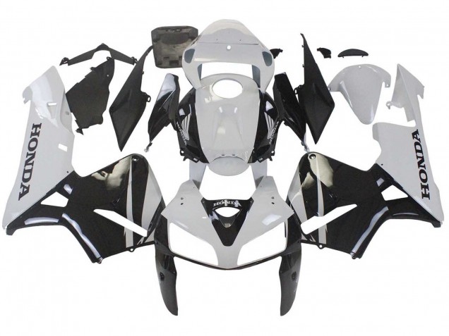 2005-2006 Honda CBR600RR Motorcycle Fairings - Black White Australia