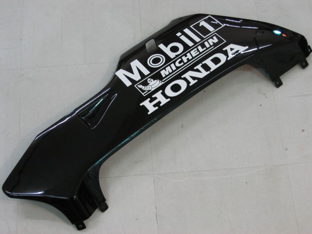 2005-2006 Honda CBR600RR Motorcycle Fairings - Glossy Black White West Australia