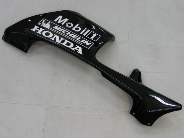 2005-2006 Honda CBR600RR Motorcycle Fairings - Glossy Black White West Australia