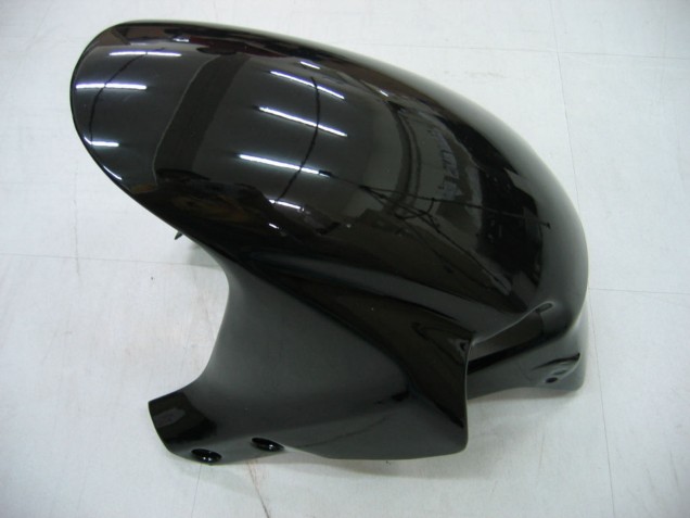 2005-2006 Honda CBR600RR Motorcycle Fairings - Glossy Black Grey Flame Australia