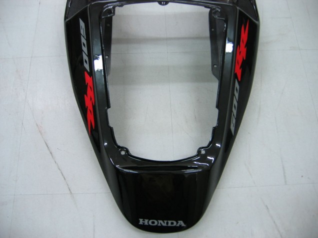 2005-2006 Honda CBR600RR Motorcycle Fairings - Glossy Black Grey Flame Australia