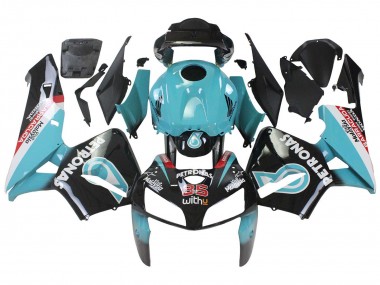 Affordable 2005-2006 Honda CBR600RR Motorcycle Fairings - Light Blue Black 35 Australia