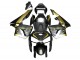 2005-2006 Honda CBR600RR Motorcycle Fairings - Black Gold Carbon Fiber Australia