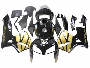 Affordable 2005-2006 Honda CBR600RR Motorcycle Fairing - Black Gold Australia