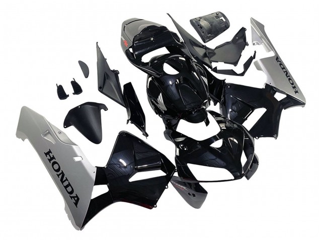 2005-2006 Honda CBR600RR Motorcycle Fairing - Black Silver Australia