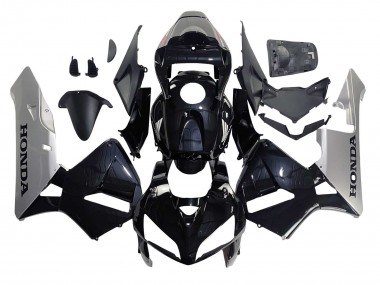 Affordable 2005-2006 Honda CBR600RR Motorcycle Fairing - Black Silver Australia