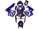 2005-2006 Honda CBR600RR Motorcycle Fairings - Blue Black with Red Line Australia