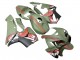 2005-2006 Honda CBR600RR Motorcycle Fairings - Green Red Shark Australia
