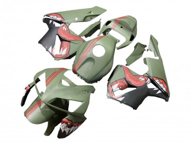 Affordable 2005-2006 Honda CBR600RR Motorcycle Fairings - Green Red Shark Australia