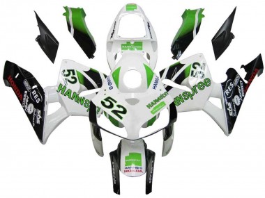 Affordable 2005-2006 Honda CBR600RR Motorcycle Fairings - Green White Black hannspree 52 Australia