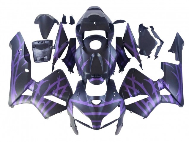 2005-2006 Honda CBR600RR Motorcycle Fairings - Matte Black Purple Australia