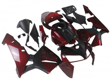 Affordable 2005-2006 Honda CBR600RR Motorcycle Fairings - Red Black Australia