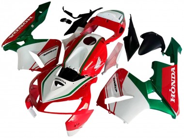 Affordable 2005-2006 Honda CBR600RR Motorcycle Fairings - Red White Green Australia