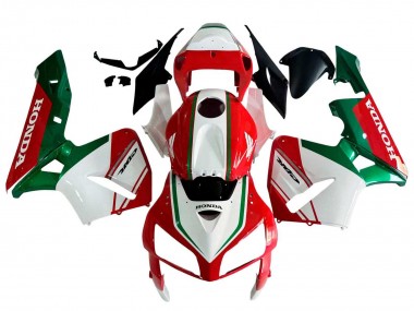 Affordable 2005-2006 Honda CBR600RR Motorcycle Fairings - Red White Green Australia