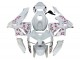 2005-2006 Honda CBR600RR Motorcycle Fairings - White with Cherry Blossom Australia