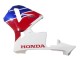2005-2006 Honda CBR600RR Motorcycle Fairings - White Blue Red Australia