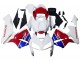 2005-2006 Honda CBR600RR Motorcycle Fairings - White Blue Red Australia