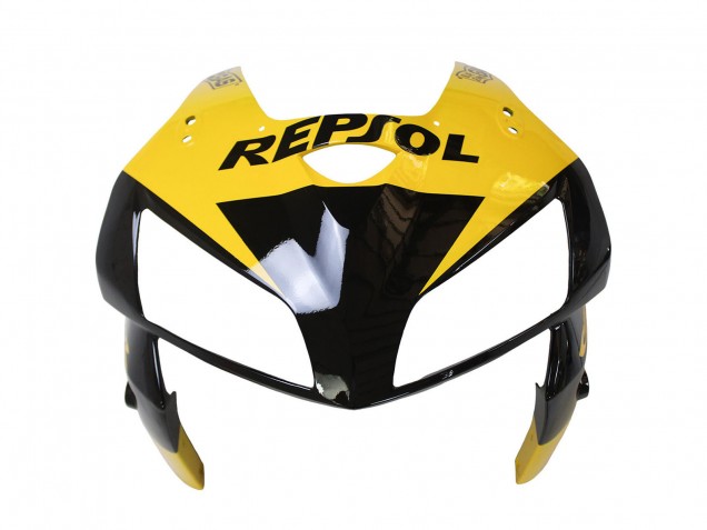 2005-2006 Honda CBR600RR Motorcycle Fairings - Yellow Black Repsol Australia