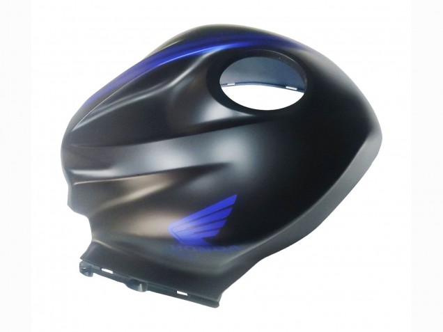 2007-2008 Honda CBR600RR Motorcycle Fairings - Matte Black Blue Repsol Australia