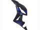 2007-2008 Honda CBR600RR Motorcycle Fairings - Matte Black Blue Repsol Australia